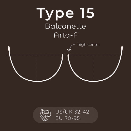 Underwire type 15, baclonette, Arta-F