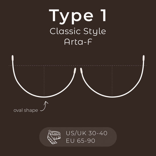 Underwire type 1, classic, Arta-F