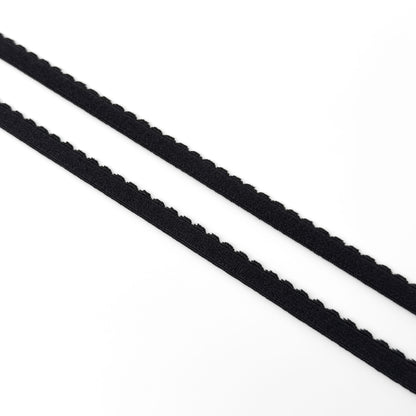 Decorative elastic 641/8 8mm, black