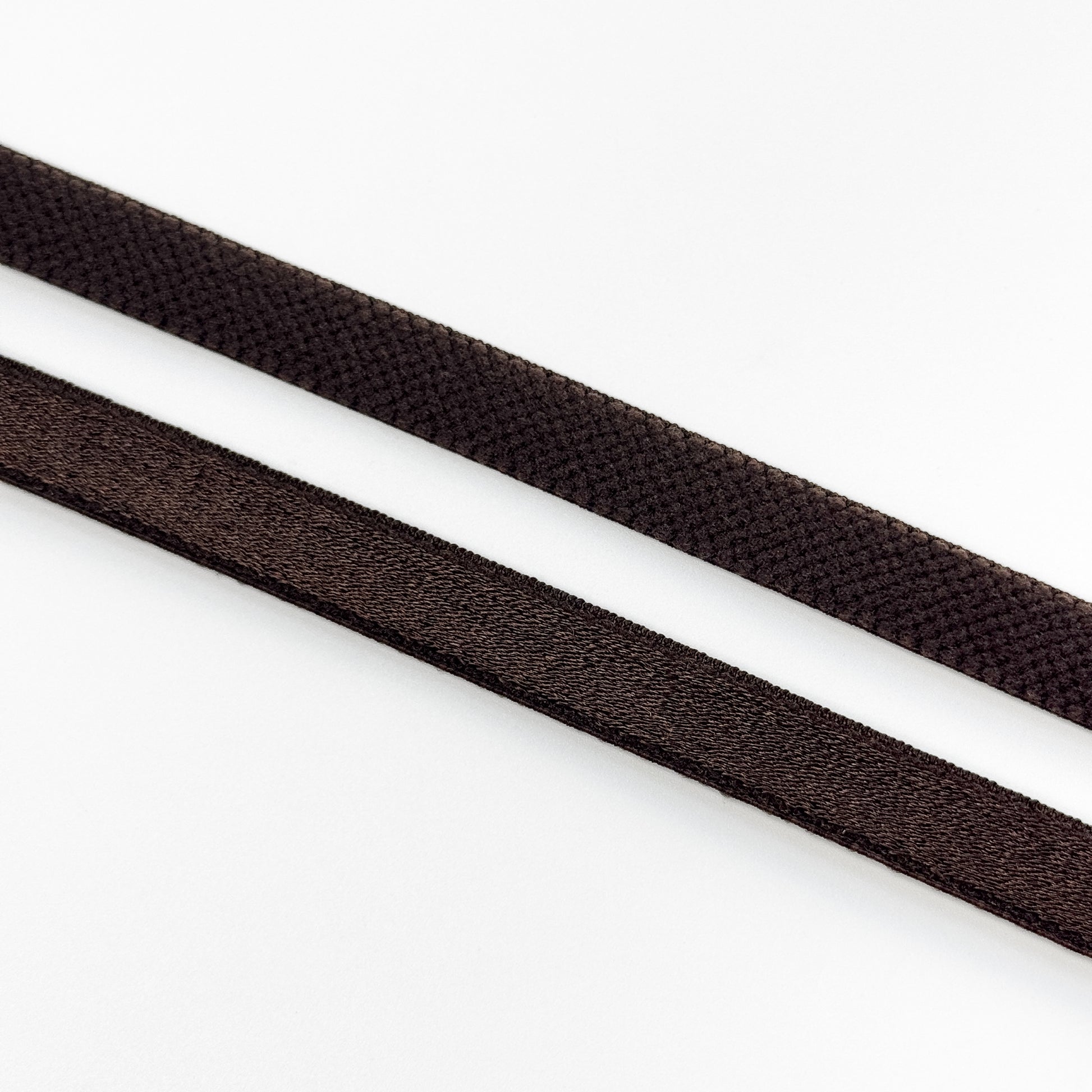 Brown strap 10mm on a white background