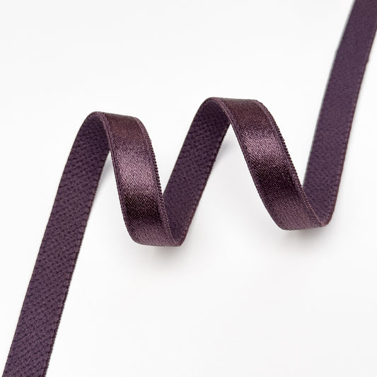 Strap elastic 740/10 10mm, dusty plum (1071)