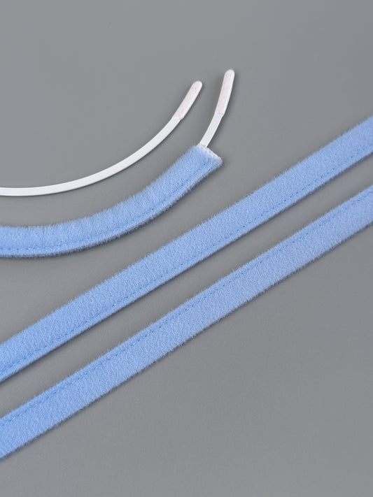 Plush underwire casing, milky way (3090), 10mm