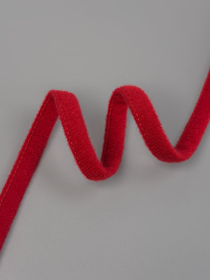 Plush underwire casing, dark red (101), 10mm