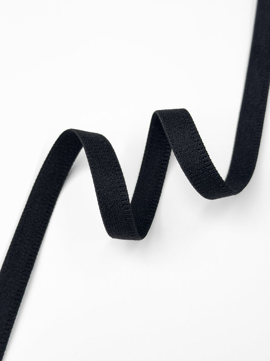 Plush underband elastic 628/10 10mm, black