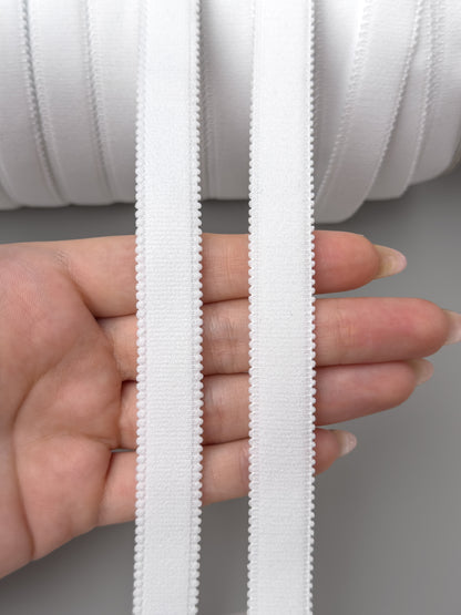 Strap elastic 612/15 15mm, white