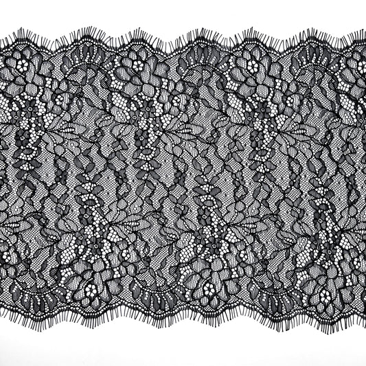 Chantilly lace 22cm, black