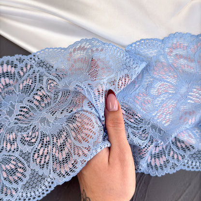 Elastic lace 18cm, milky way (3090)