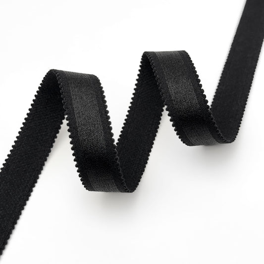 Strap elastic 507/15 15mm, black