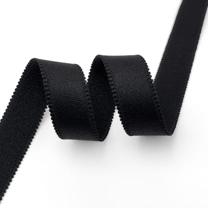 Strap elastic 612/20 20mm, black