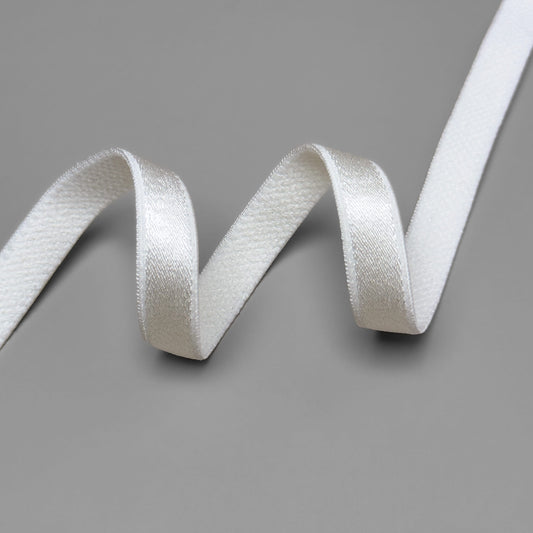 Strap elastic 740/10 10mm, milk, off white (4)