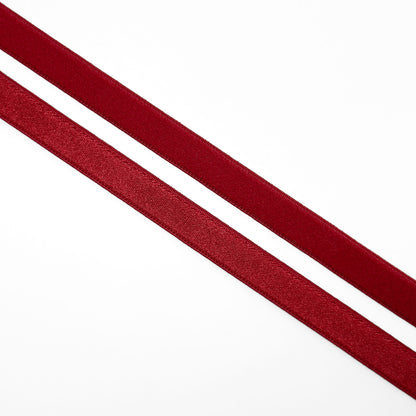 Strap elastic  10mm, dark red (101)