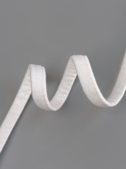 Plush underwire casing, milk, off white (4), 10mm